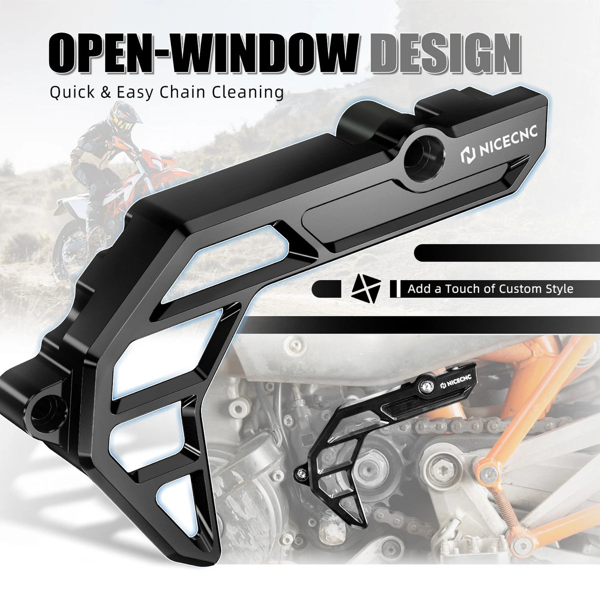 Case Saver Chain Guard Protector for Husqvarna 701 Enduro/SM (2016–2025)
