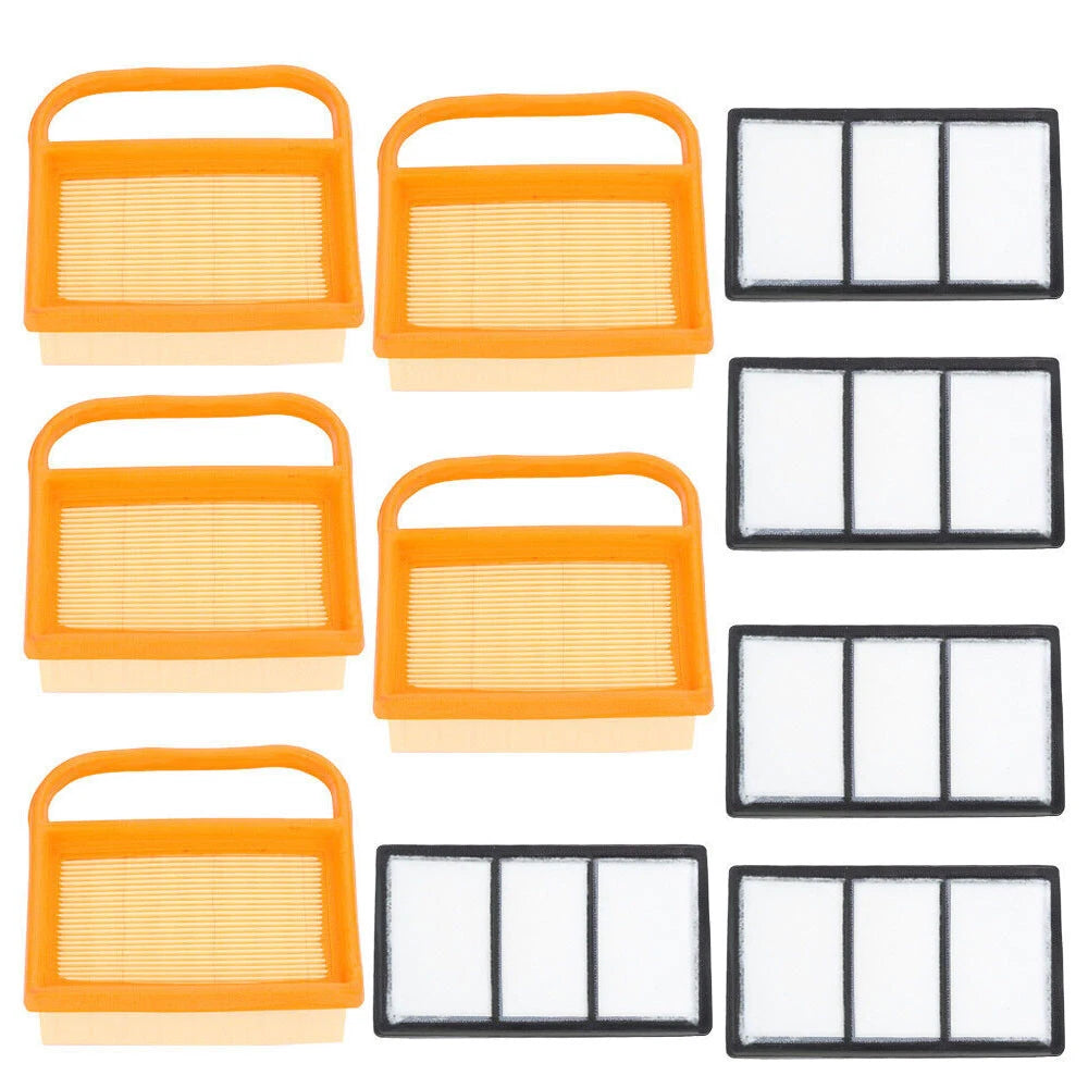 Set of 5 Air Filters & Pre Cleaners for Stihl TS410 TS420 (2000–2023)