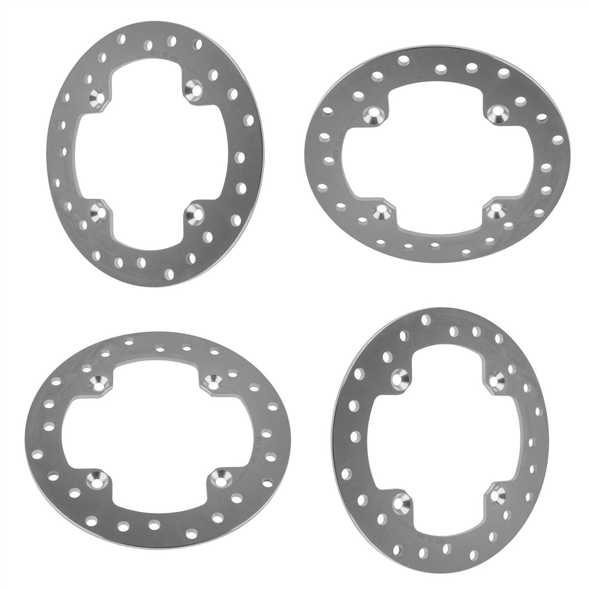 Brake Disc Rotor Front Rear Set for Can Am Renegade 570 XMR (2018–2021)