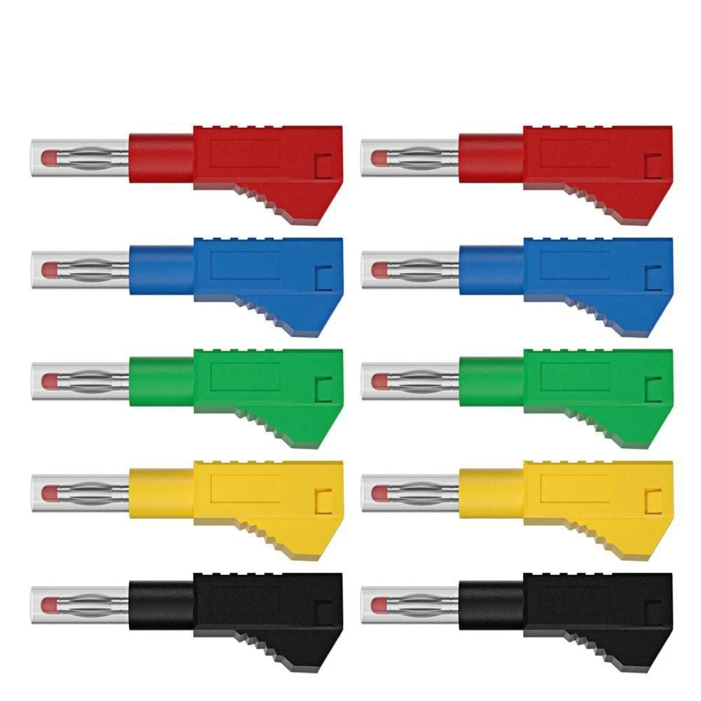 Pack of 10 Retractable Stackable Solder Line Leads Connectors