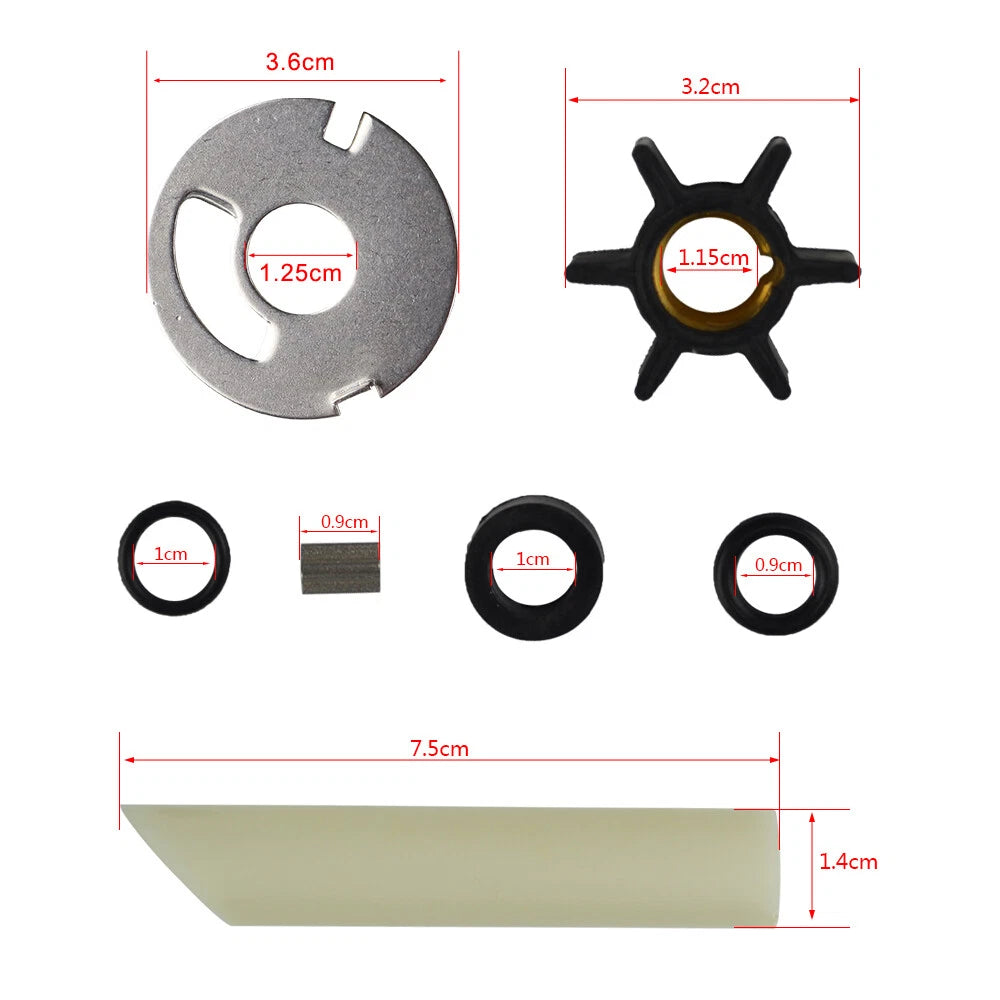 Water Pump Kit 47-89981Q1 for Mercury 4