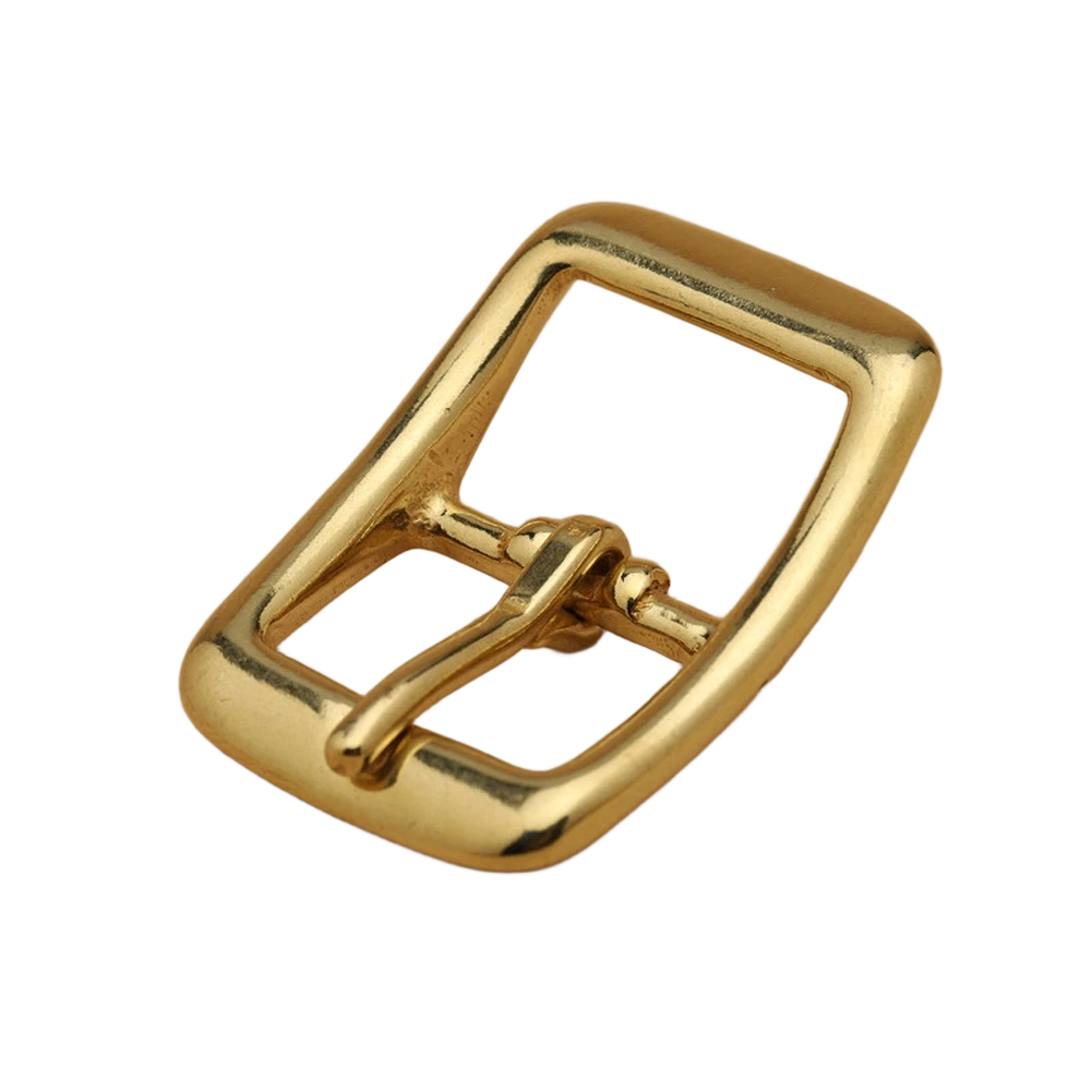 Adjustable Brass Buckle for Leather Belts (13mm, 16mm Width)