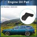 Engine Oil Pan Replacement for Chevrolet Cavalier (1995–2005) Iron Black