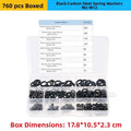 760pcs Spring Washers for Reliable Fastener Security