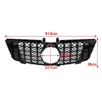GTR Style Front Bumper Grille for Benz ML Class W164 (2005–2008)