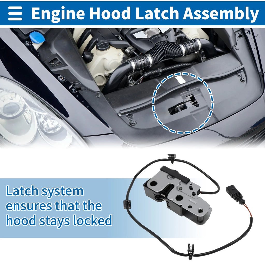 Hood Latch Assembly for Volkswagen Golf (2006–2010)