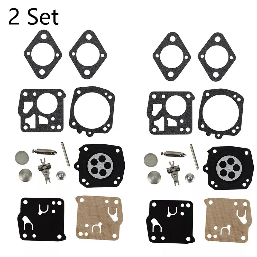 Set of 2 Carburetor Repair Kits for Tillotson RK21-HS Stihl 040 041 040AV 041AV
