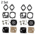 Set of 2 Carburetor Repair Kits for Tillotson RK21-HS Stihl 040 041 040AV 041AV