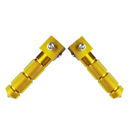 CNC Folding Foot Pegs Rear Set for Universal Motorcycle (All Years) - Gold