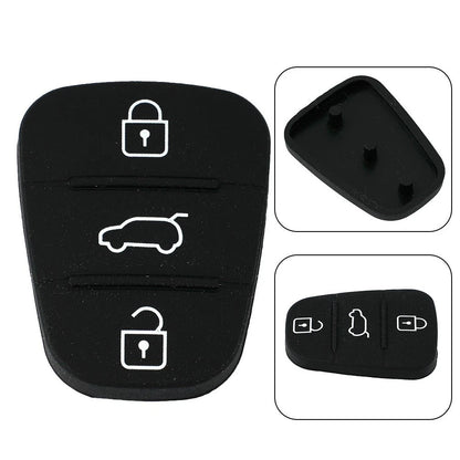 3 Buttons for Hyundai I10 I20 I30 Key Button Cover Plastic