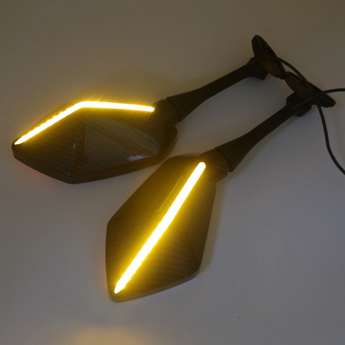 LED Indicator Rearview Racing Mirror for Honda CBR600RR (2003–2022), CBR1000RR (2004–2007)