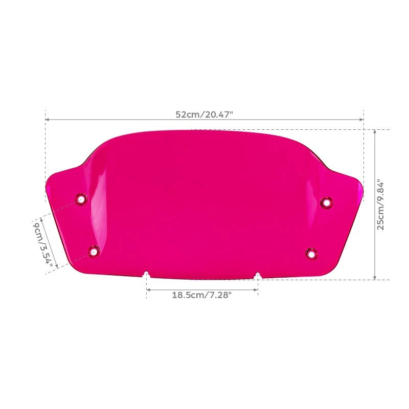 Front Windshield for Harley CVO Street Glide (2023–2025) FLHX