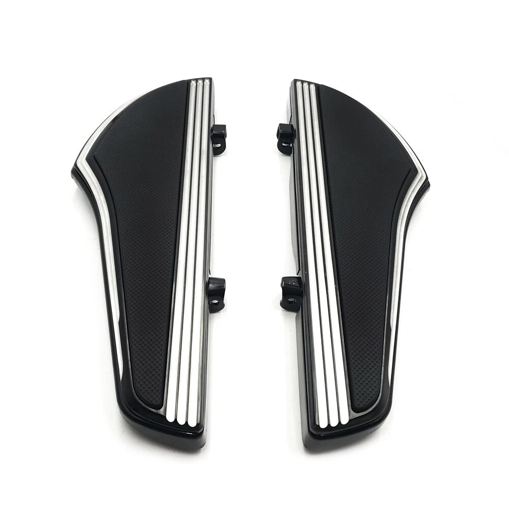 Shark Fin Defiance Footboard Set for Harley Dyna (2012–2016) Softail (2000–2017)