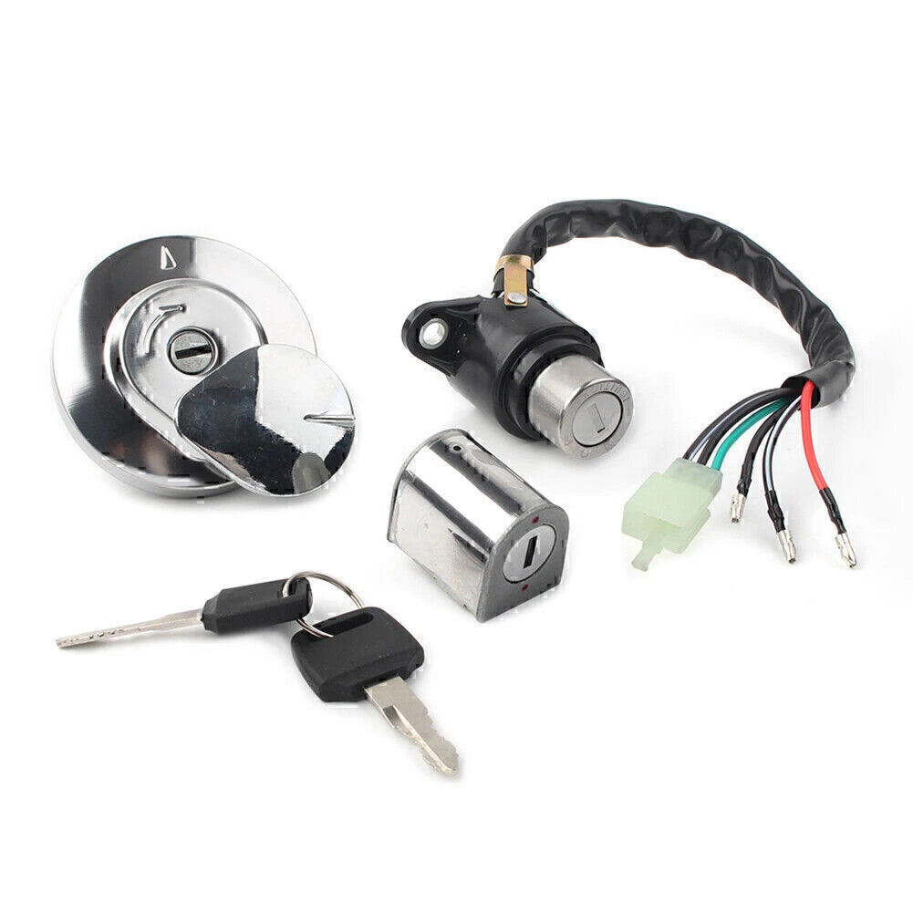 Ignition Switch & Fuel Gas Cap Key Set for Honda Rebel 250 (1985–2016)