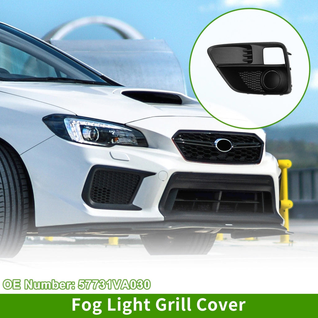 Left Front Fog Light Grill Replacement for Subaru WRX (2015–2017)
