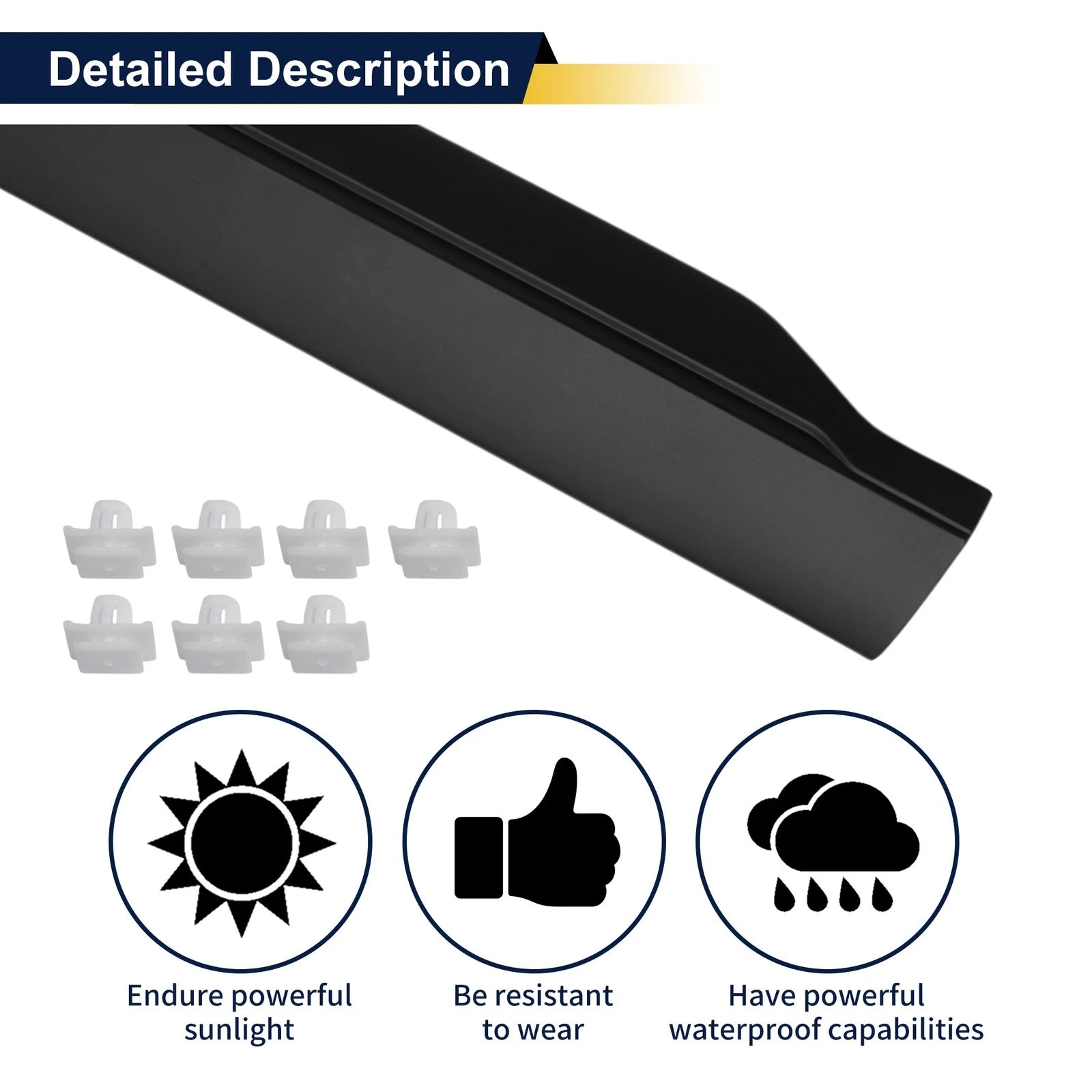 Door Side Lower Trim Garnish Replacement for Honda CR-V (2023–2026)