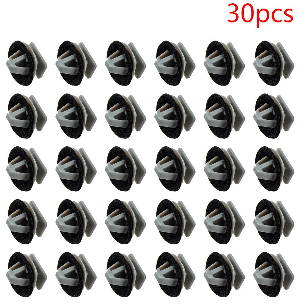 30pcs Trim Clips for Mazda CX-5 (2013–2016) - Front Door Side Lower Molding