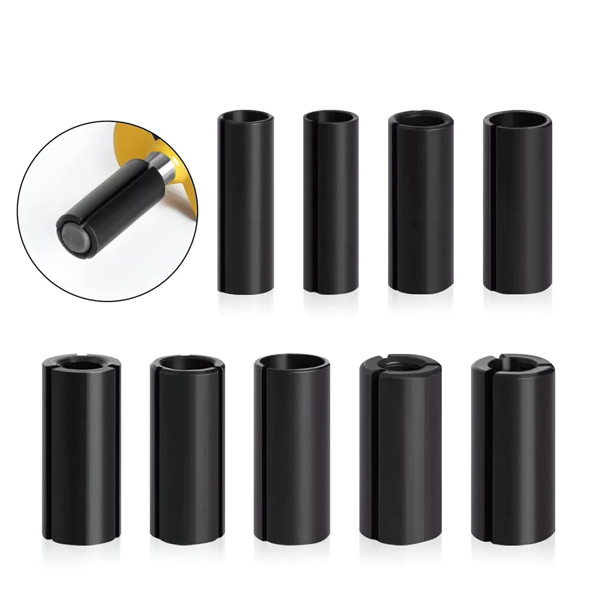 Router Bit Adapter Converter Collet Reduction Sleeve Tool Connector