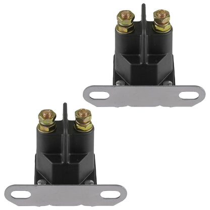 Starter Relay Solenoid for John Deere 102 105 115 125 135 145 155C 190C 92H (Qty 2)