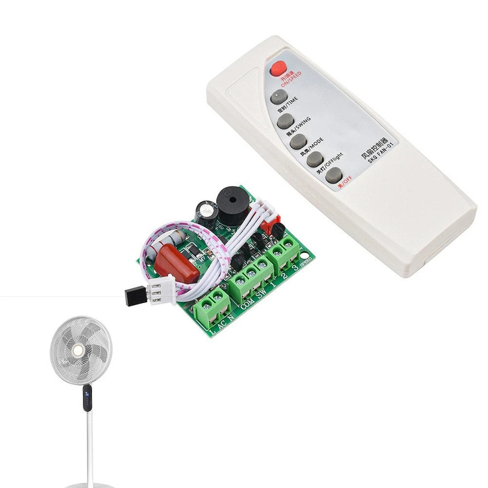 AC110220V Fan Remote Control Circuit Board for Ceiling Fans (Universal)