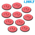 10X T29 4-1/2" × 7/8" 60 Grit Ceramic Flap Sanding Discs
