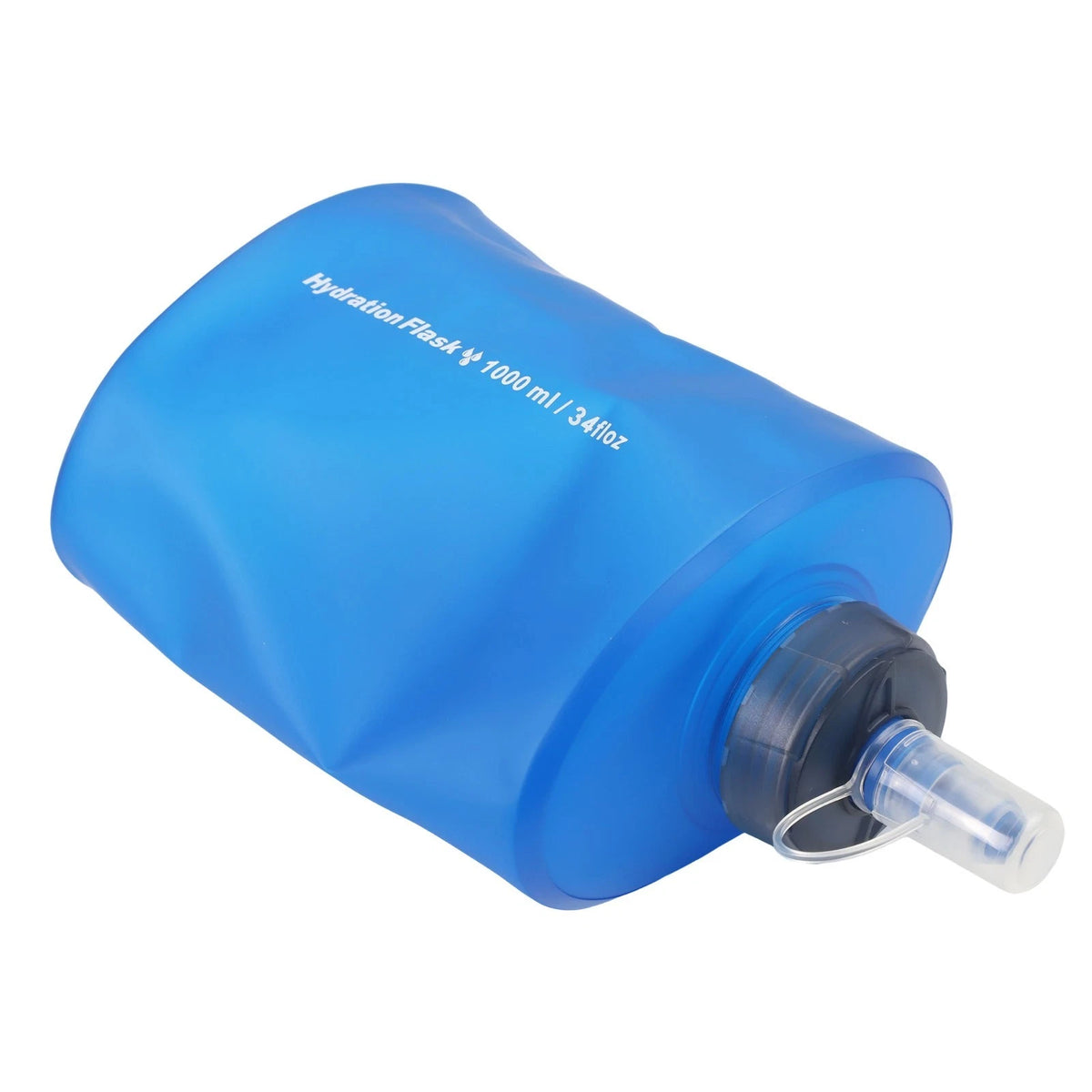 2000ML LeakProof Sports Water Bottle for Travel - Foldable Design