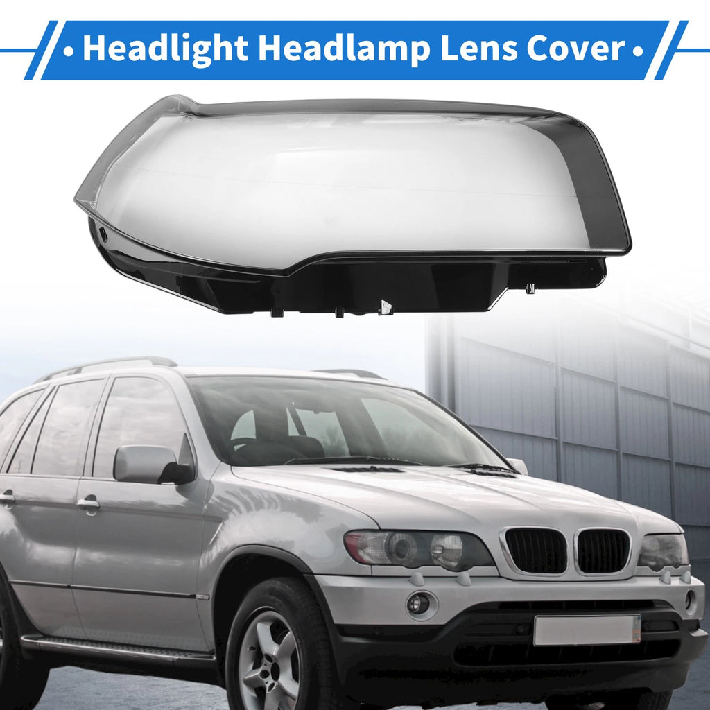 Front Right Headlight Lens Cover Replacement for BMW X3 E83 (2004–2010)