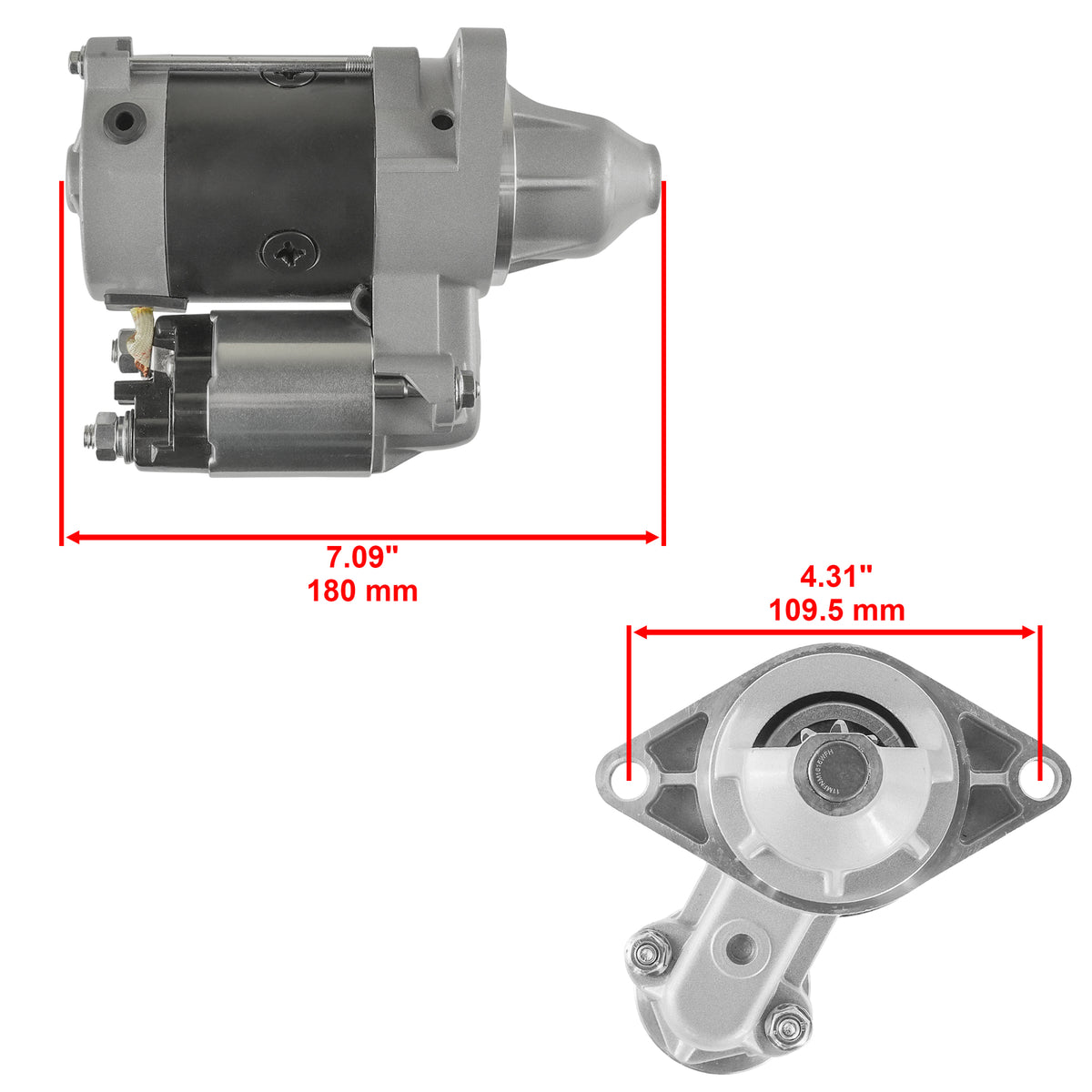 Starter Replacement for John Deere 2500 2500B 2500E Hybrid Greensmower (2000–2004)