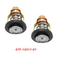 2X Thermostat for Honda BF200D BF225D BF250D BF250A (2000–2009) 19300-ZX2-003