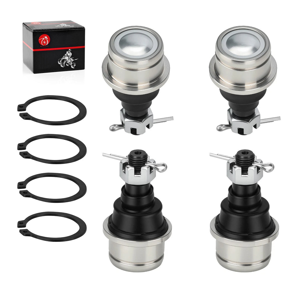Set of 4 Upper and Lower Ball Joints for Honda Rincon 650 680 (2003–2014)