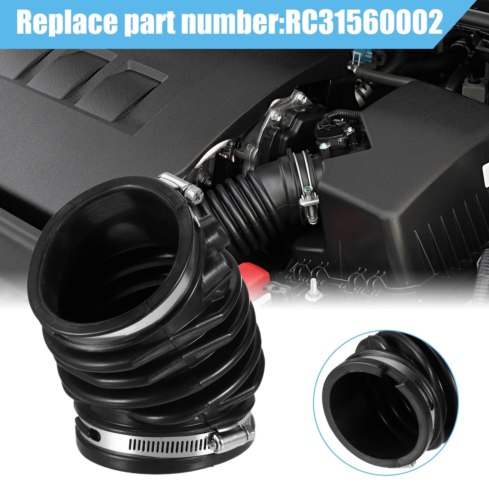 Air Intake Hose Tube Replacement for Chevrolet Venture Base 1999–2002
