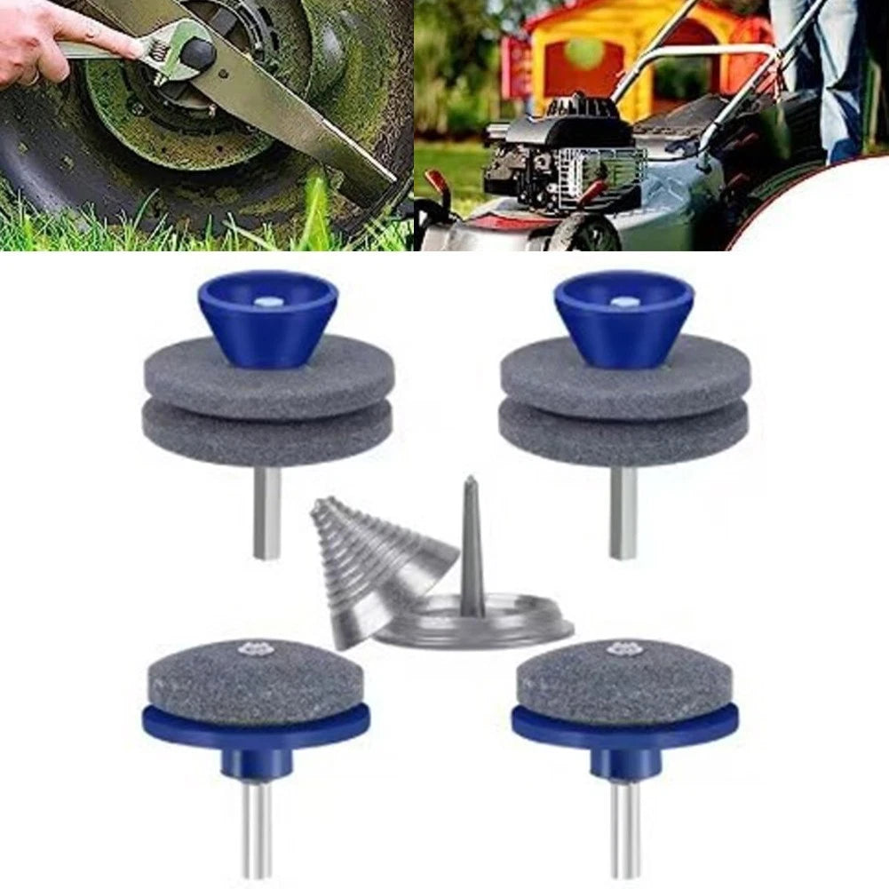 Lawn Mower Blade Sharpener for Enhanced Cutting Gardening Needs