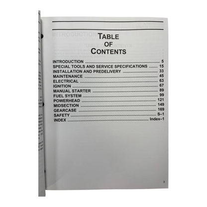 Service Manual for Evinrude Johnson ST 55 WRL (2003) - Part #5005483