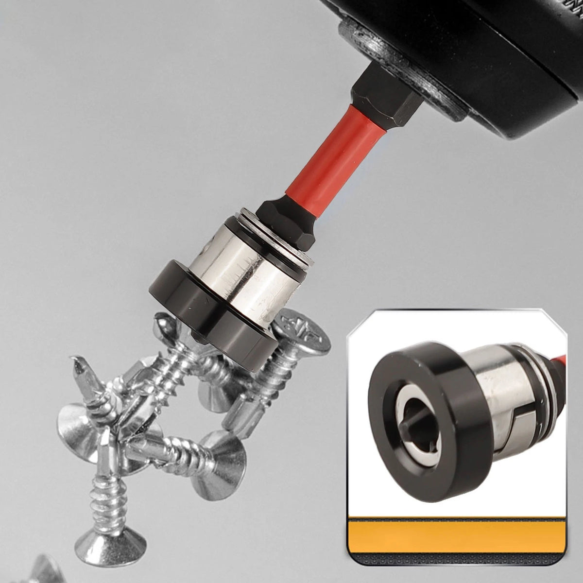 Set of 5 Magnetic Drill Bits for Plasterboard Positioning