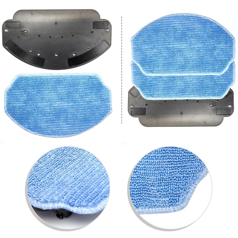 Mop Bracket Pads Kit for MAMNV BR150 BR151 (Robot Vacuum)