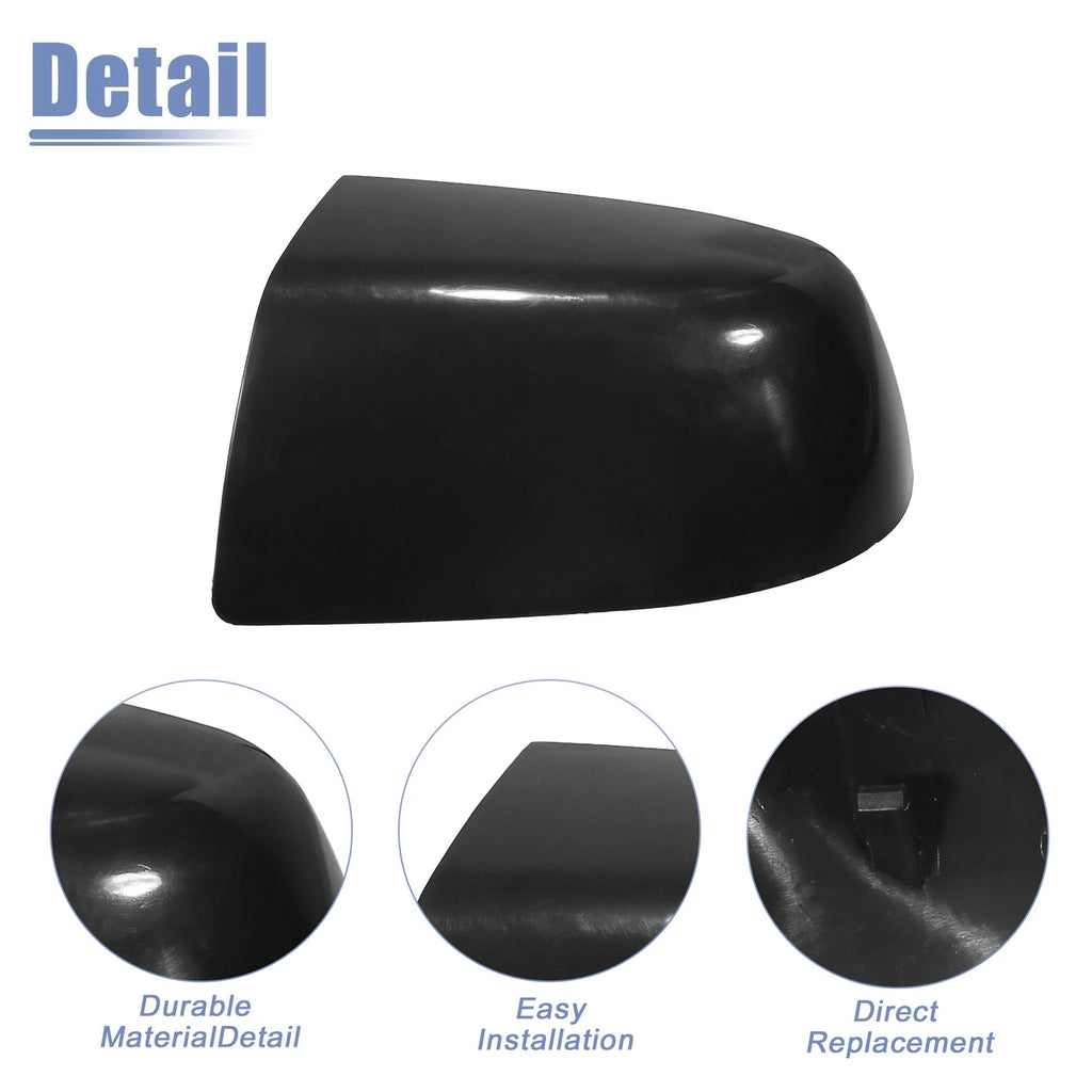 Front Left Exterior Rearview Mirror Cap Shell for Ford Focus (2005–2011)