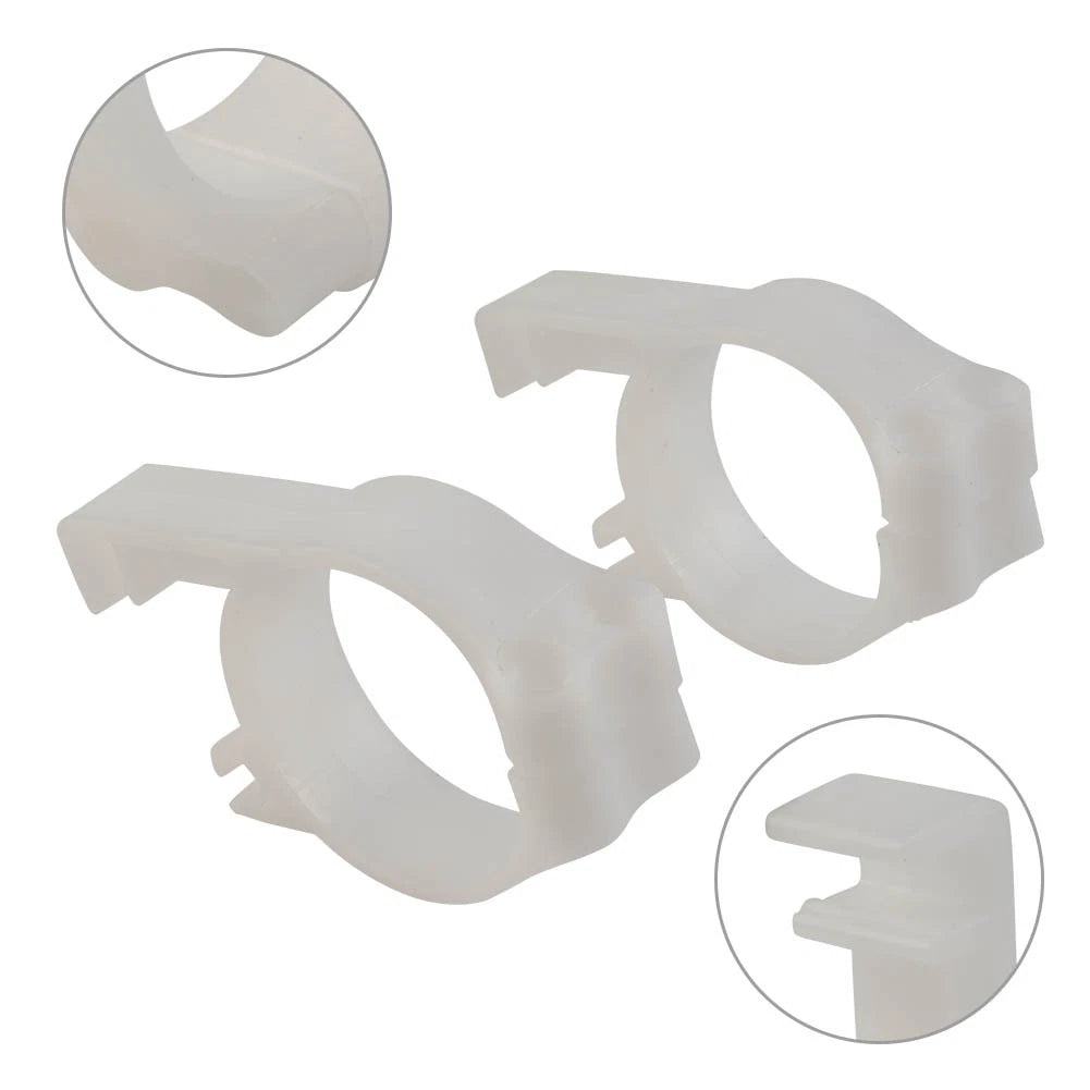 2X Front Fork Slider Guard Protector Clamp Clip for Kawasaki KDX200 (1995–2006)