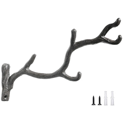 Decorative Cast Iron Wall Hook for Indoor Use