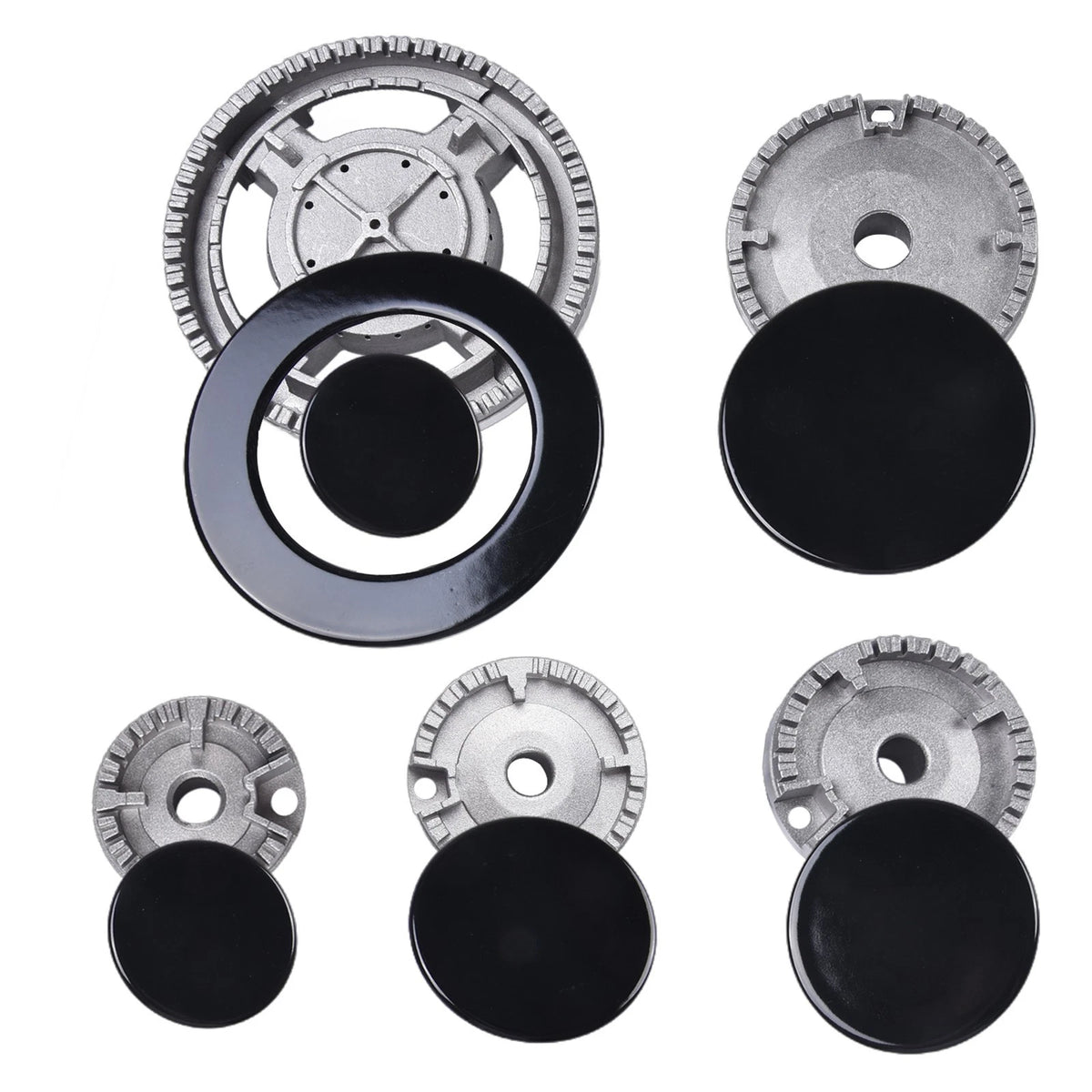 Oven Gas Hob Stove Handles Kit for Gas Hobs