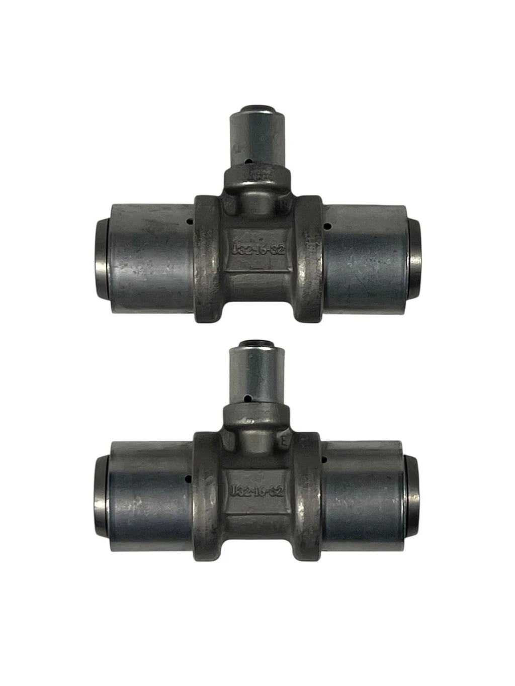 Set of 2 Uponor S-Press PLUS Tee Reducer Fitting 32-16-32