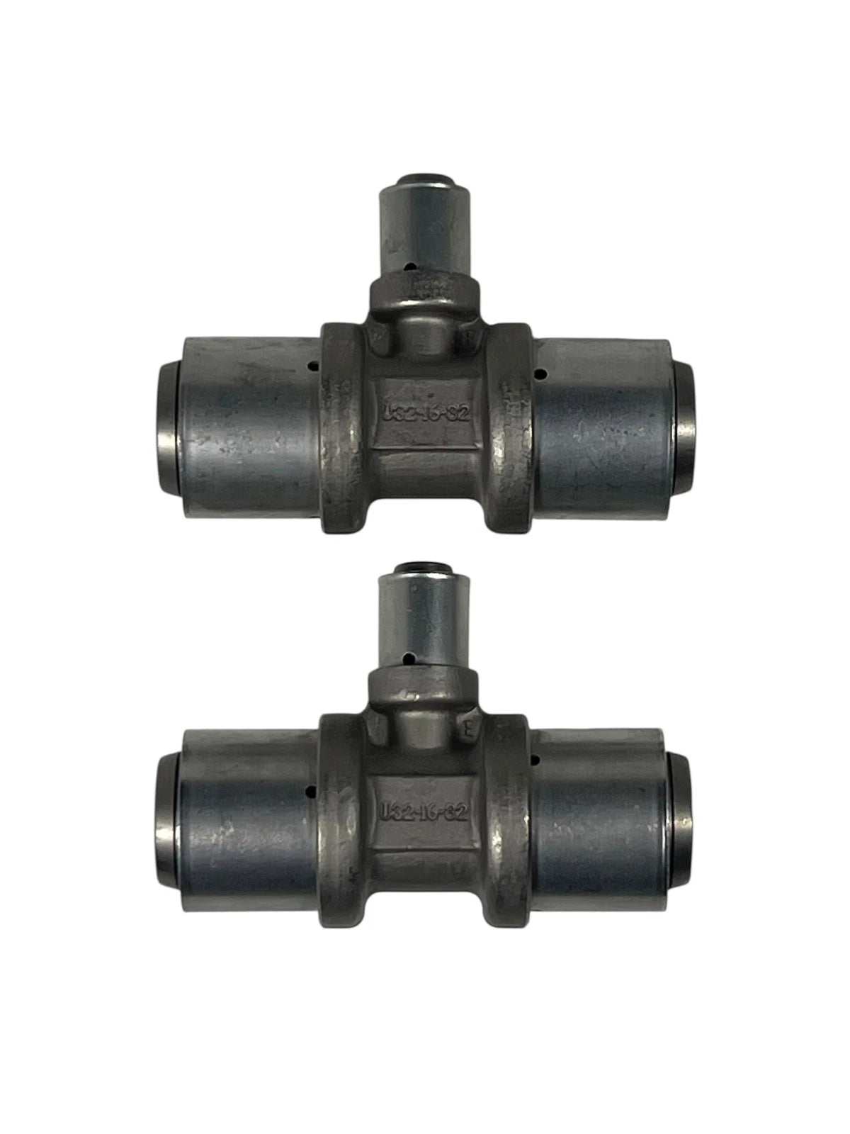 Set of 2 Uponor S-Press PLUS Tee Reducer Fitting 32-16-32