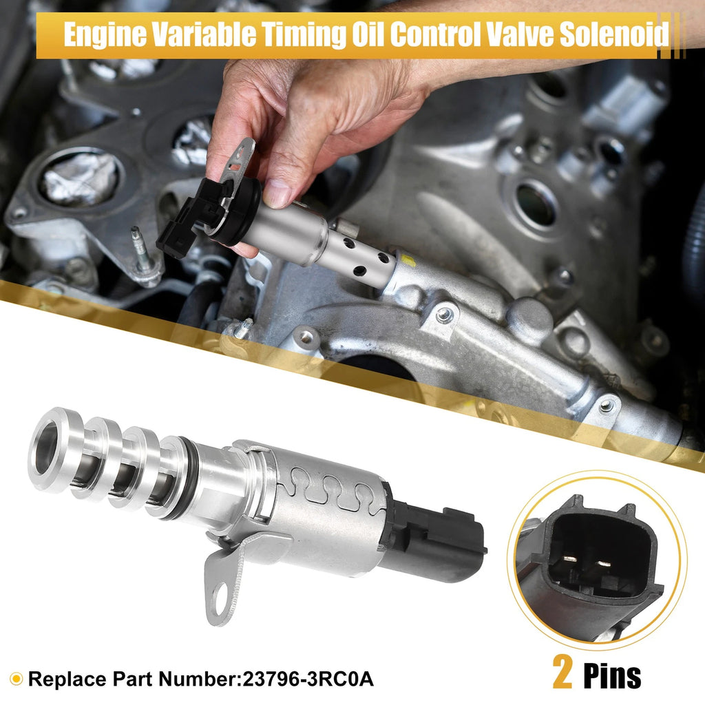 Engine Variable Valve Timing VVT Solenoid for Nissan Altima (2014–2018) 23796-3RC0A