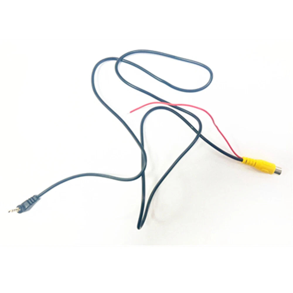 2X Car DVR Camera Cable 2.5mm Jack AV Adapter for Vehicle Rear View Cam