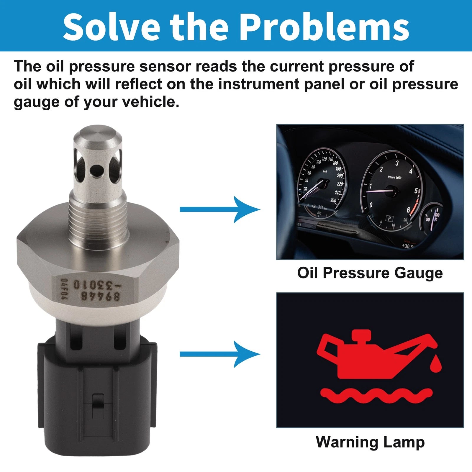 Engine Oil Pressure Sensor Replacement for Lexus UX200 (2019–2020)
