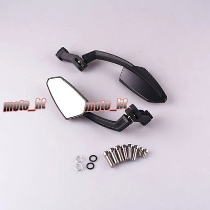 7/8" Handlebar End Rearview Mirrors for Honda Suzuki Yamaha (Motorcycle)