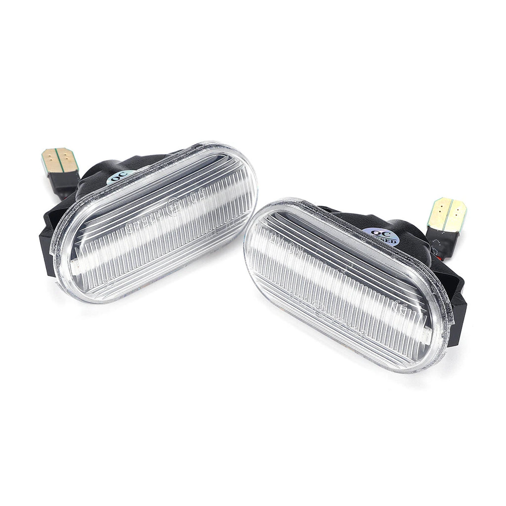 2X Clear Side Marker Indicator Lamp for Nissan 350Z Pathfinder Navara D40
