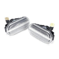 2X Clear Side Marker Indicator Lamp for Nissan 350Z Pathfinder Navara D40