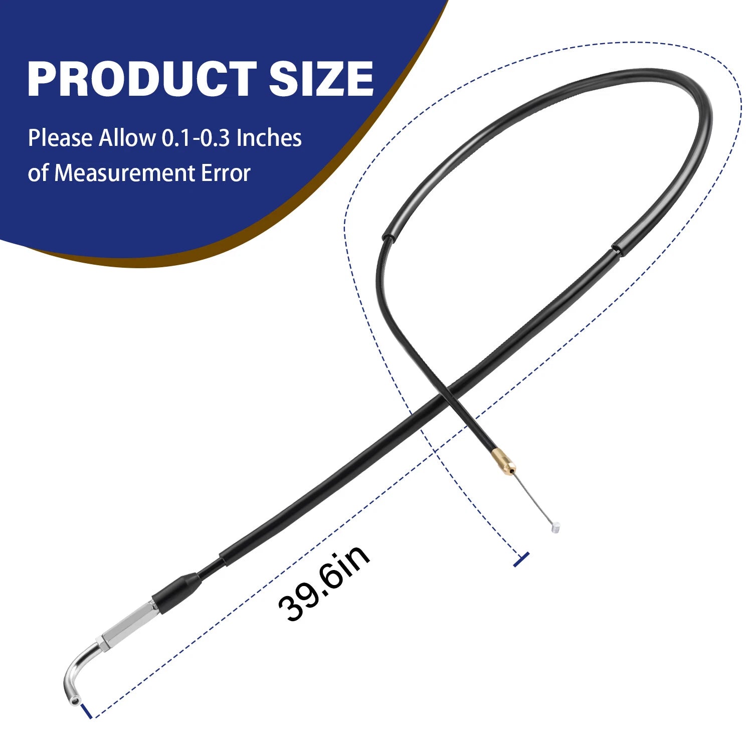 Choke Cable 5FU-26331-10-00 for Yamaha Big Bear 400 4x4 YFM400F (2002–2006)