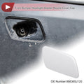 Front Right Washer Nozzle Cover Cap for Subaru Forester SK 2018-2021 White