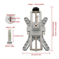 3D DSP Wheel Alignment Rack Tool Clamp with Adapter for Magnetic Gauges